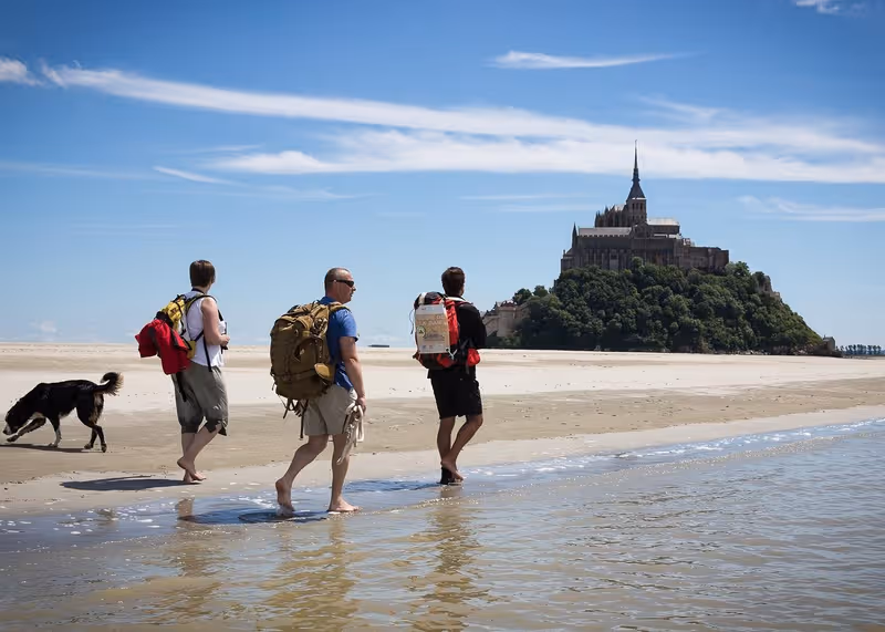 Paseo por la Bahía del Mont Saint-Michel
